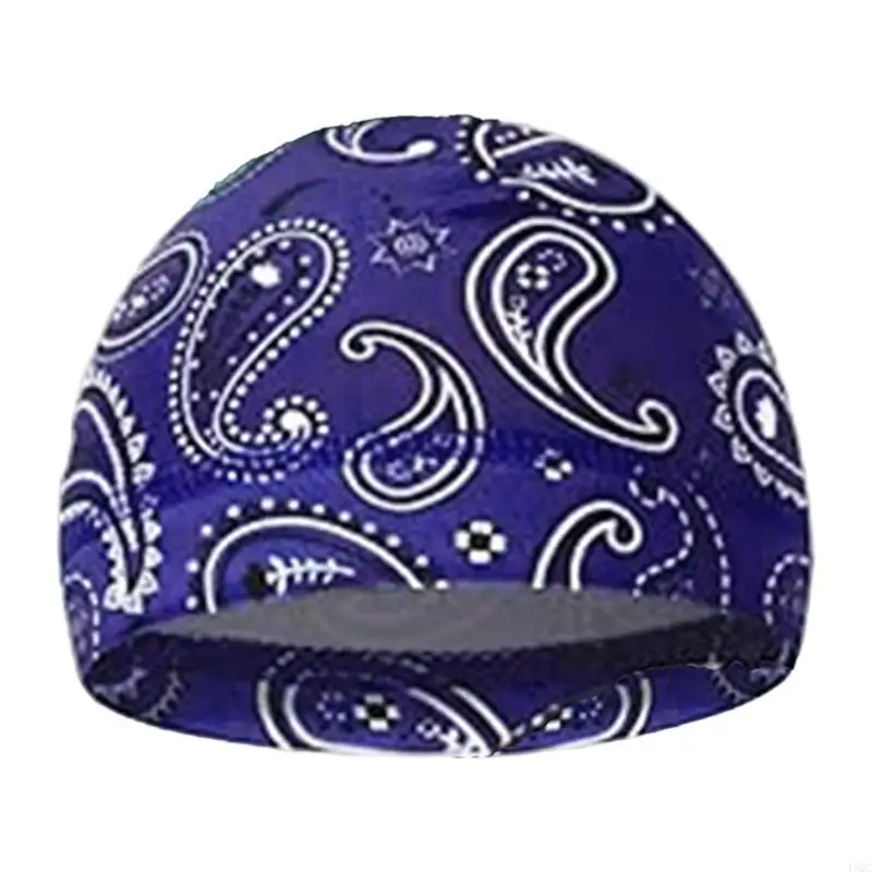 Elastic Sports Headbands for Men Women Moisture Wicking Caps for Safety Helmets & Workouts
