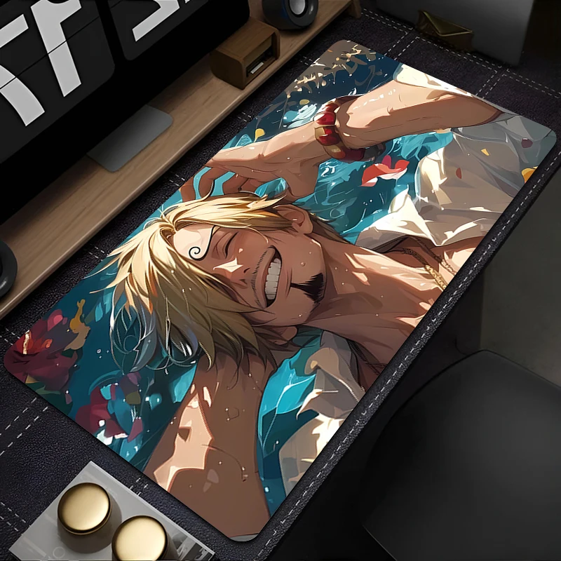 

Mouse pad Game accessories Non-slip rubber Office desk mat Game keyboard pad Desk Mats PC carpet O-ONE PIECES S-Sanji Mousepad