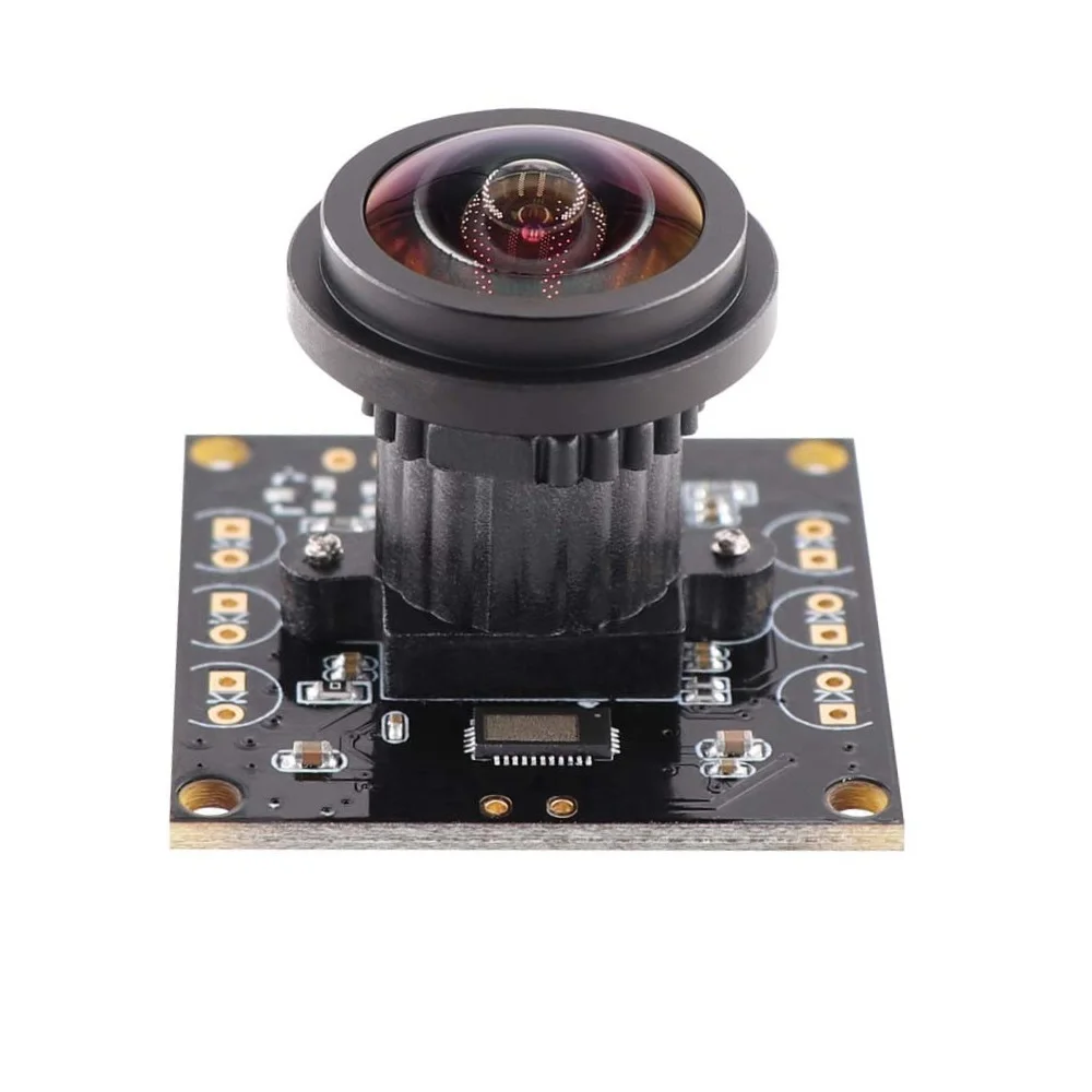 

Fisheye Wide View Angle 180 degree 2MP Full HD 1080P High Speed 120fps USB Camera Module for Android Linux Windows Mac