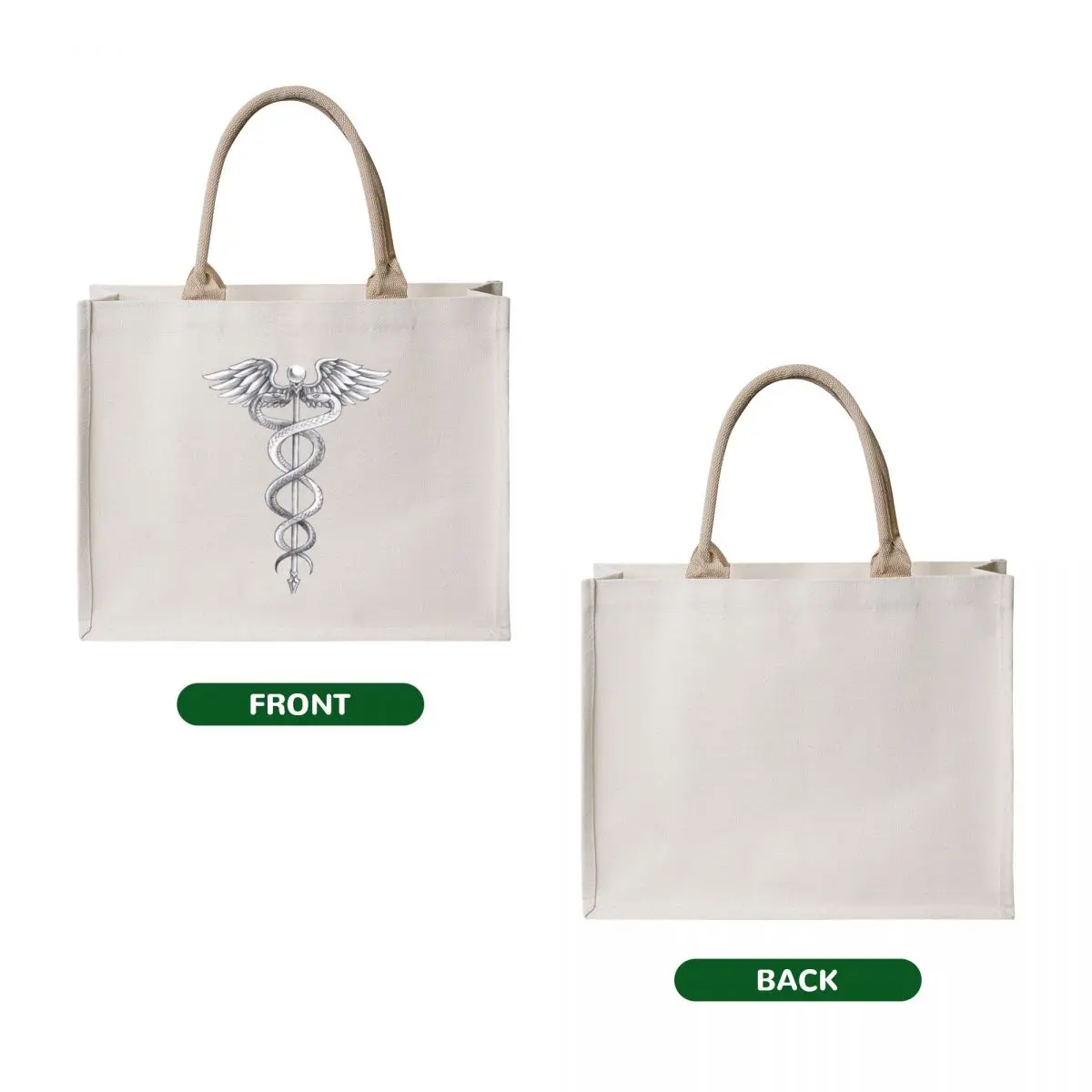 Medicine School Symbol Drawing Tote Bag Women's beach bags tote bag women custom bags shopper bag women