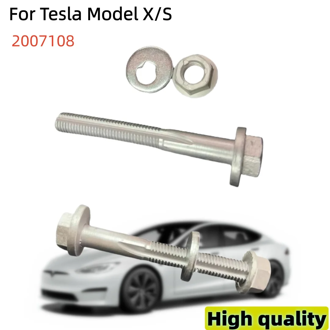 For Tesla Model X/S Car Front Suspension Lower Arm Bolt Kit Bending Arm Screw 2007108 Accesorios Para Auto