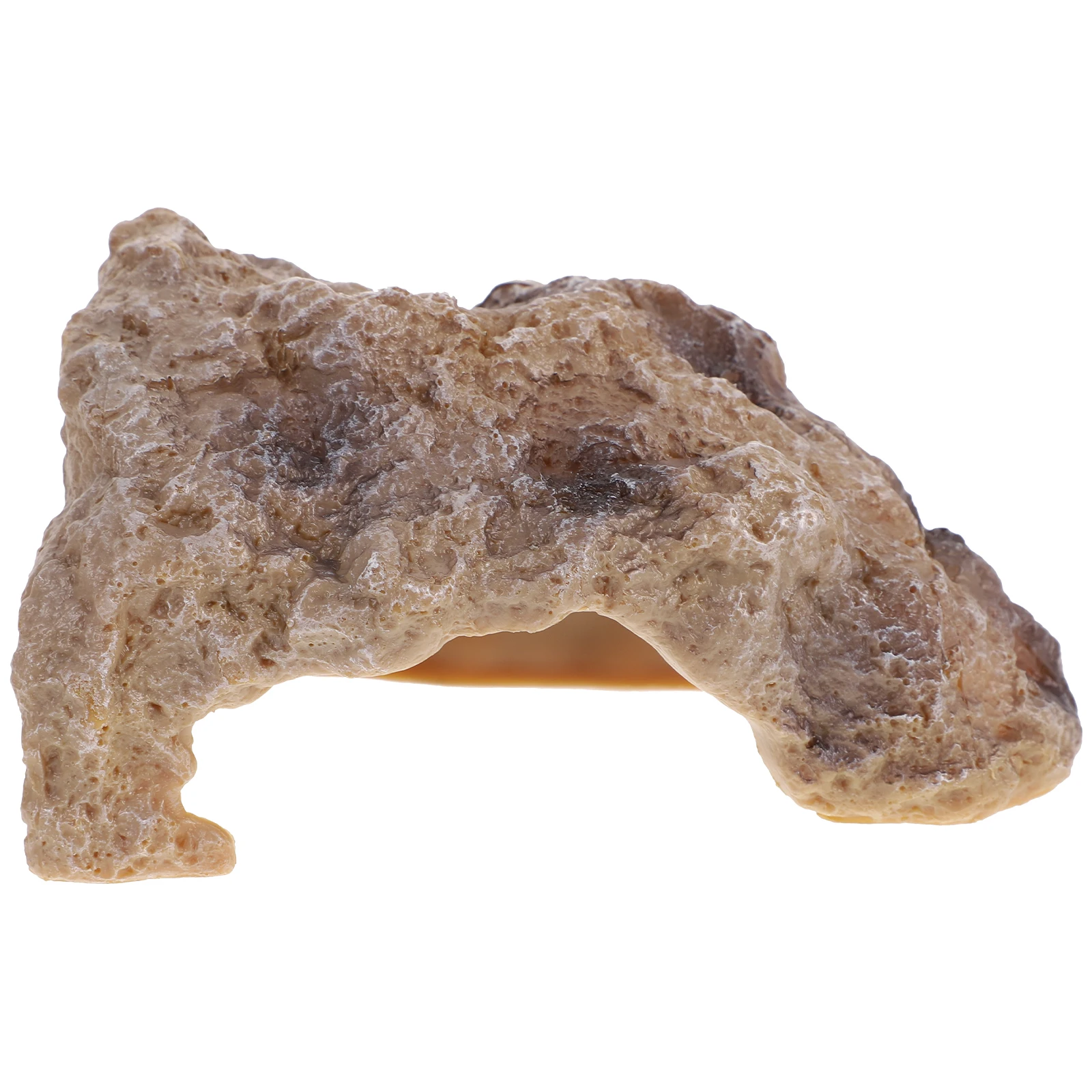 

Rocks Hiding Hole Fish Tank Decor Aquarium Cave Ornament Turtle Tank Shelter Resin Craft Decoration Home Office Rock