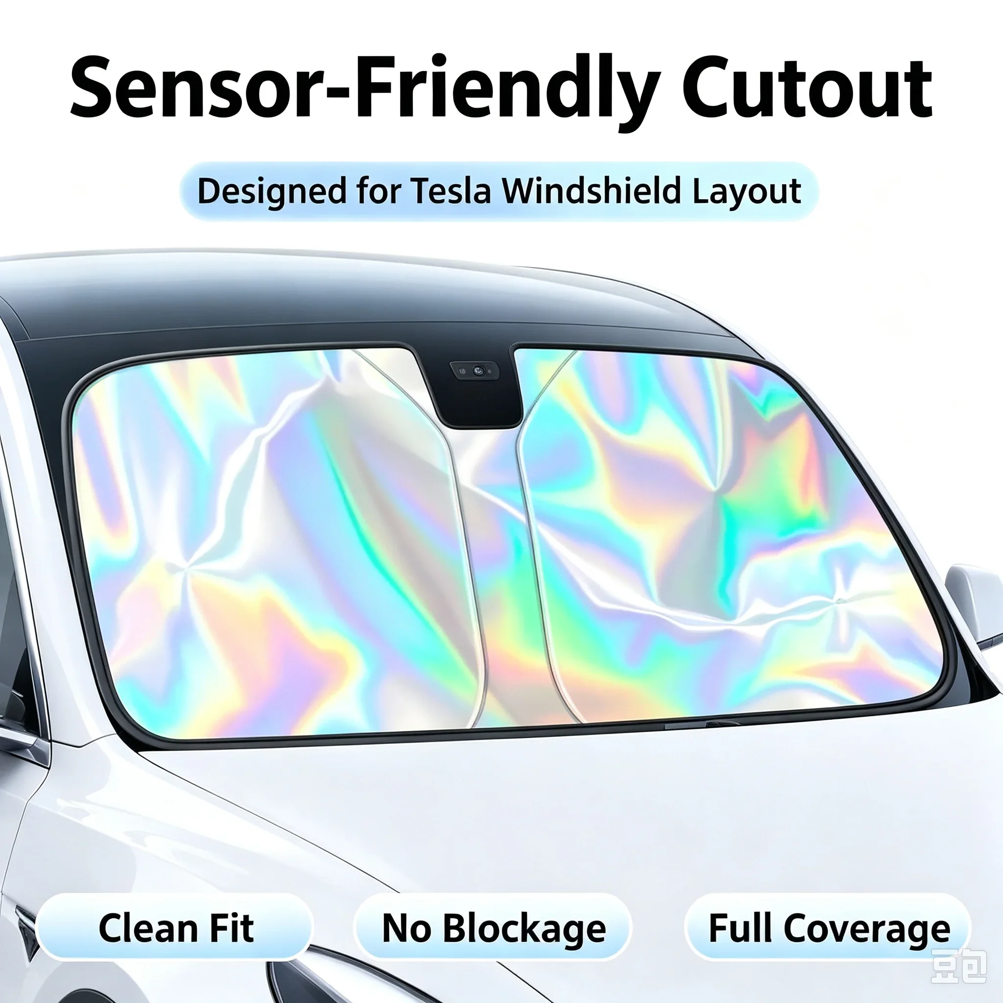 Car Sunshade Front Window Sunblock Thermal Insulation Blinds Interior Windshield Shade Cover Cooling Sunblock Accessories