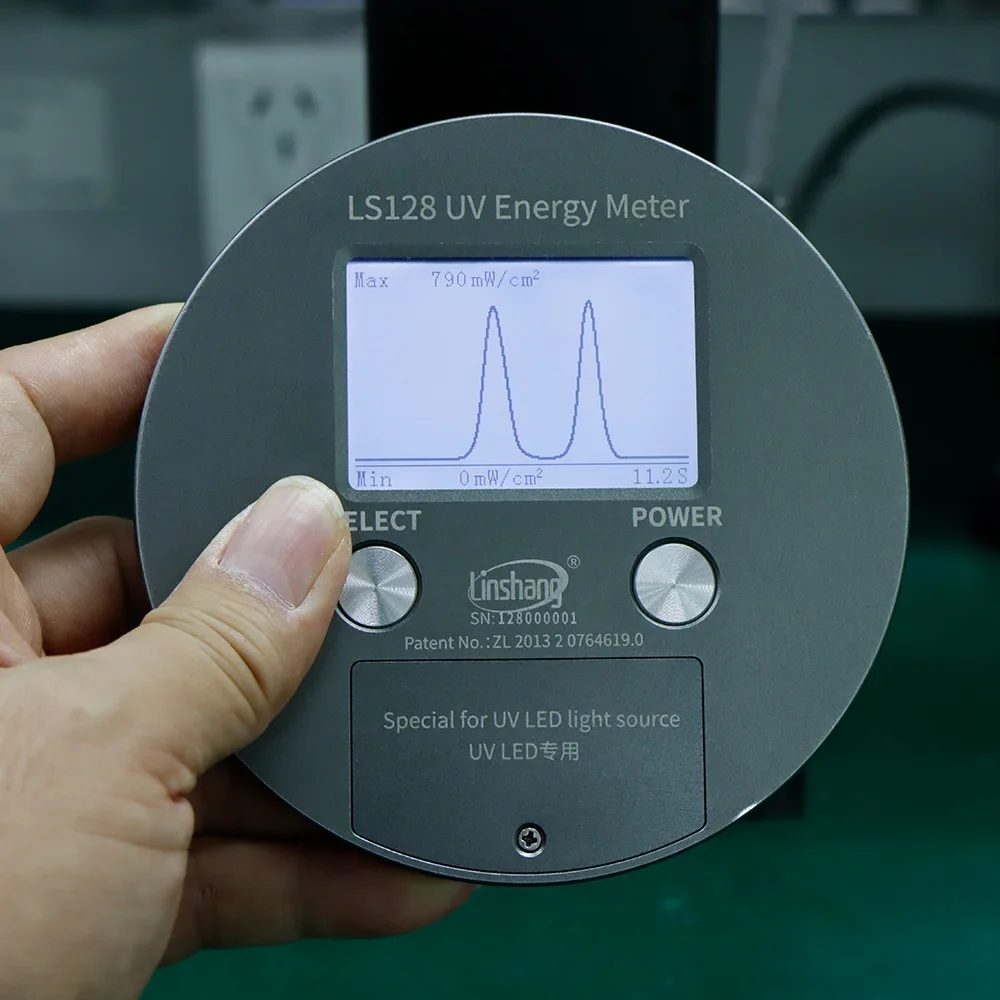 RTS LS128 UVALED Curing Light Radiometer UV Energy Meter Integrator UVA Lamp Intensity Meter ultraviolet Radiometer