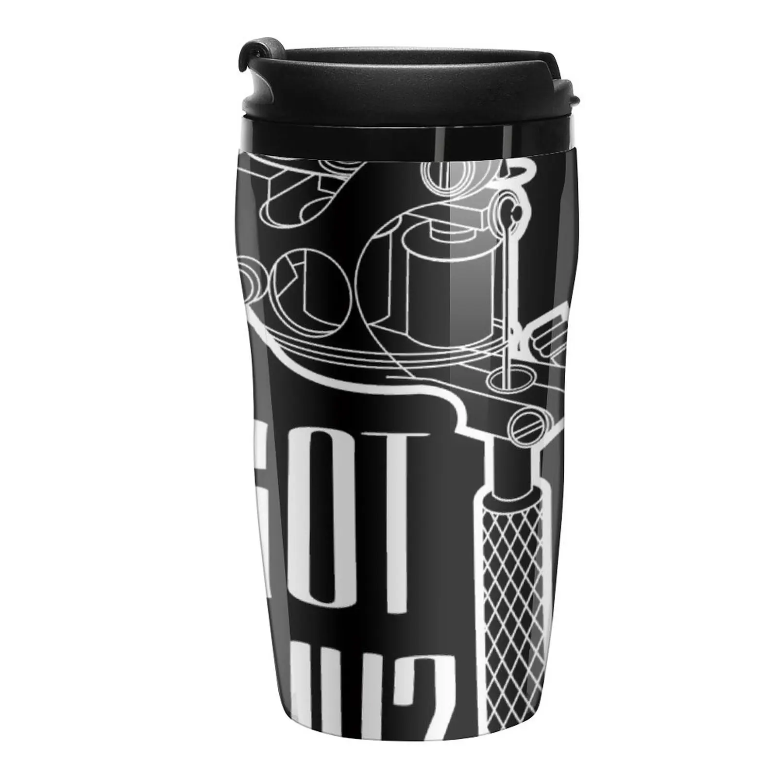 

New Tattoo Machine Travel Coffee Mug Mate Cup Thermal Cup For Coffee Cup Coffee Set Luxury Coffee Cup Set