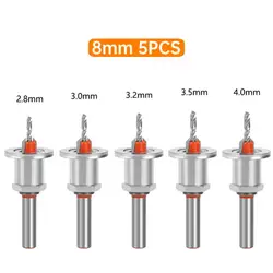 Adjustable Countersunk Drill Bit Woodworking Router Bit Set Milling Cutter Screw Drill Bit 2.8/3.0/3.2/3.5/4.0mm 8/10mm Model