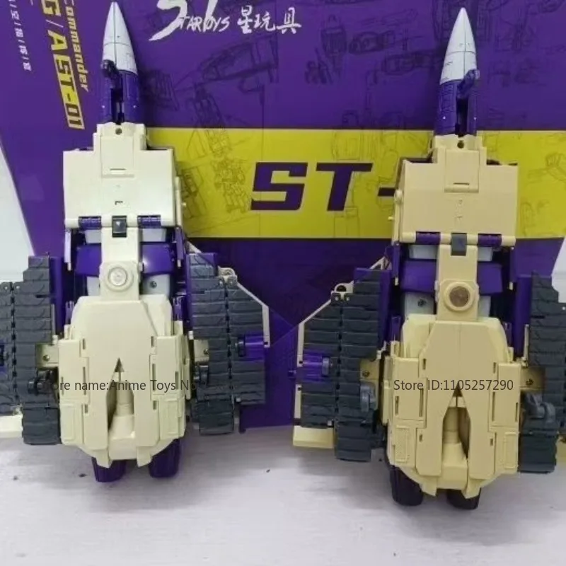 Transformer Studio Series Speelgoed Zijn op voorraad ST-01 Blitzwing Anime Robot Action Doll Model Transformatie Verjaardagscadeau Handgemaakt