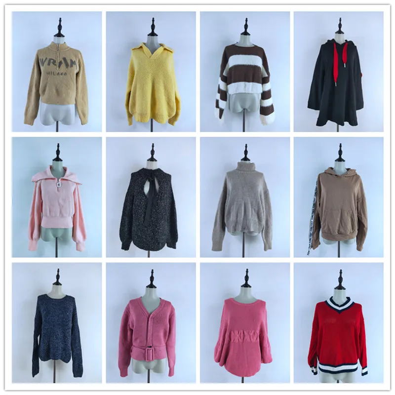 

Warm Casual Commute Vintage Sweater Unique Design Not Repeating Faionable Versatile Polyester Fiber Long Sve V-Ne Top