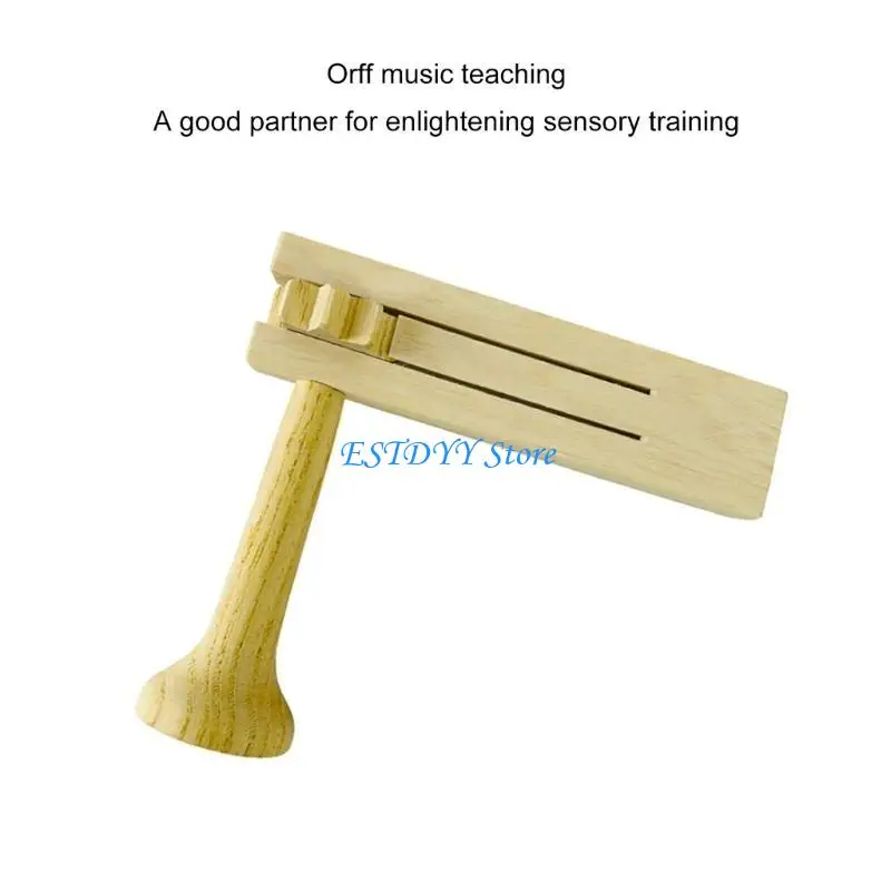 G6de Handheld Soundboard Musical Toy Ratchet Ratchet Noise Maker Musical Castanets