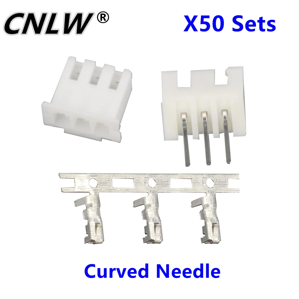 50 Sets XH2.54 3P 3…