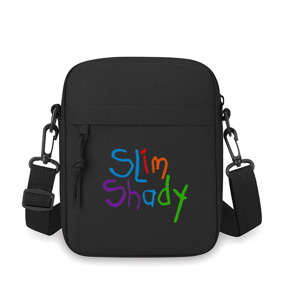 

Slim Shady colorful Men Crossbody Bag Single Shoulder Women Cartoon Anime Film Printing Design Unisex