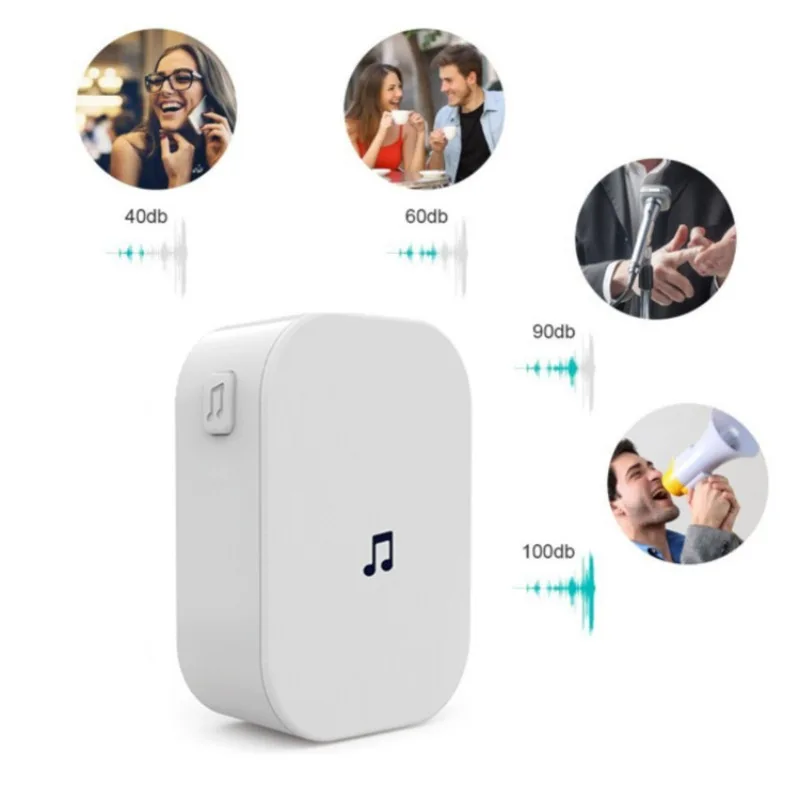 Wireless Doorbell Indoor Chime For V7 V6 V5 M3 Wifi Doorbell Receiver Ding Dong