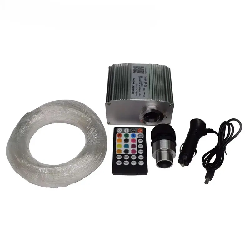 Twinkle Flash Point Cabo de Fibra Óptica, LED Light Engine, Bluetooth App, 10W, RGBW