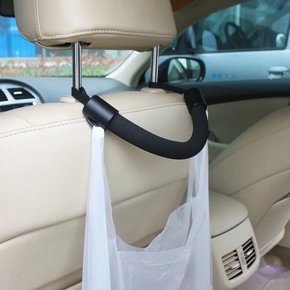 

Car Rear Seat Handle Solid Material Easy Installation Car Headrest Assist Device for Elderly Disabled Grab Handle