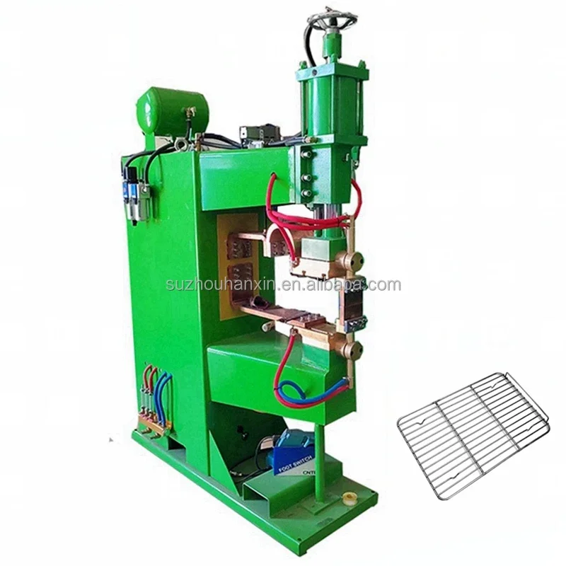 Resistance Contact Single Head Wire Mesh Fridges Shelves Electro Point Row Spot Welder Welding Machine