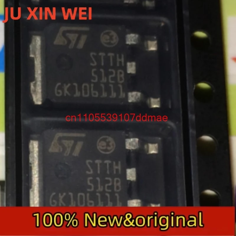 10PCS/STTH512B-TR STTH512B TO252 Original Genuine Goods in Stock