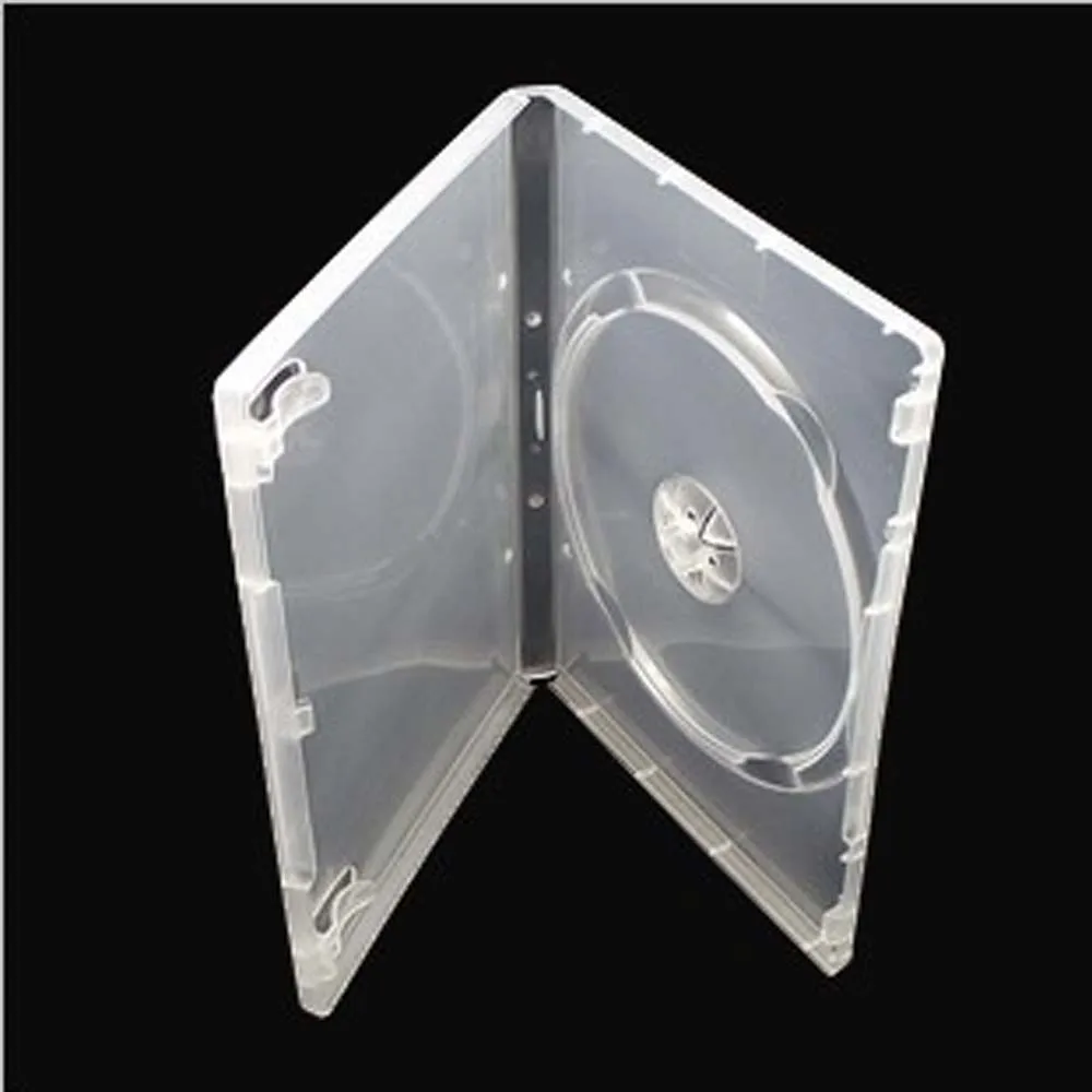 ZUIDID Games  Storage Case Transparent Single sided DVD Disc Case Transparent Insertable Color Pages