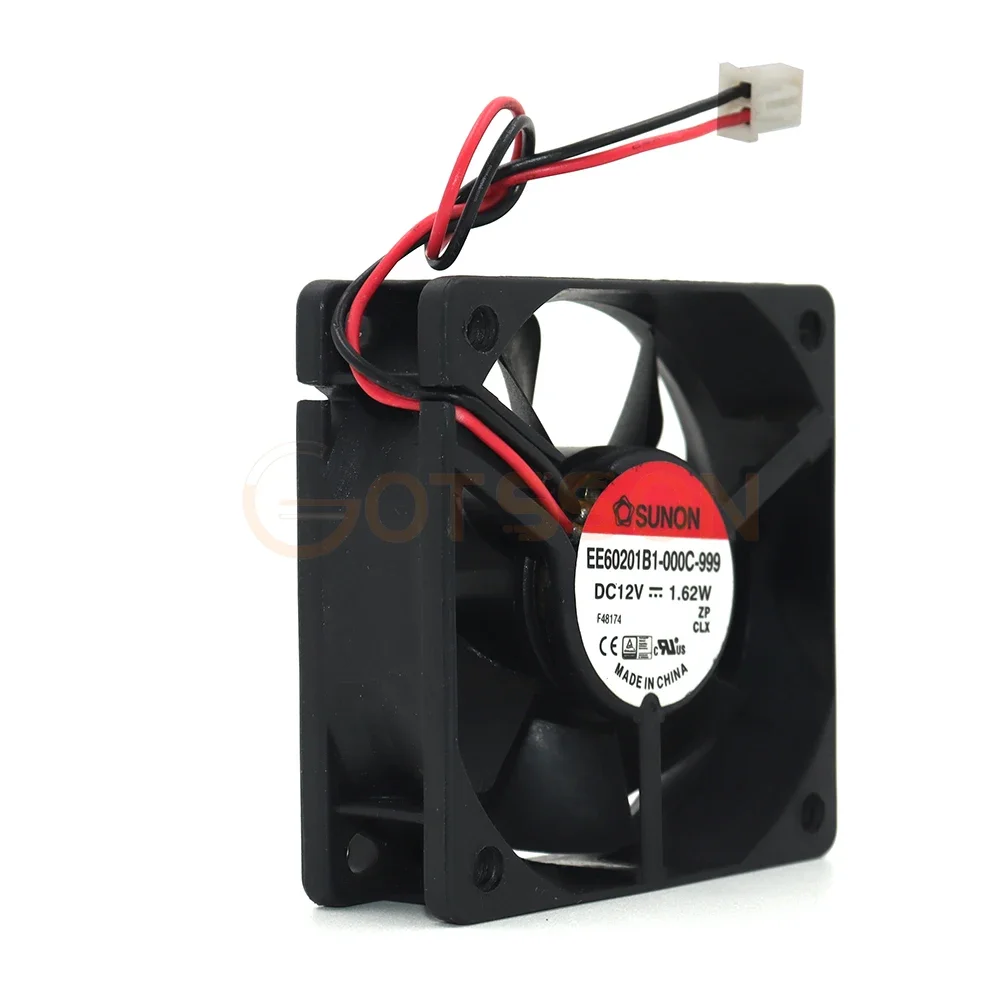 Nuevo refrigerador SUNON EE60201B1-000C-999 6020 60*60*20MM 60MM 6CM refrigeración DC 12V 1,62 W