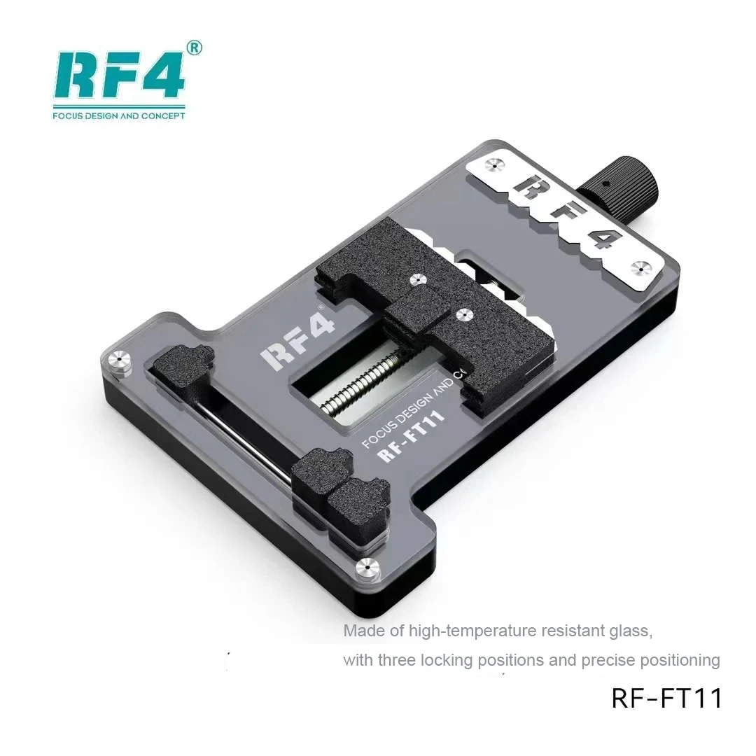 

RF4 RF-FT11 Motherboard BGA High-Temperature Resistant Tempered Glass Fixture Mobile Phone PCB Board IC Chip Repair Clamping