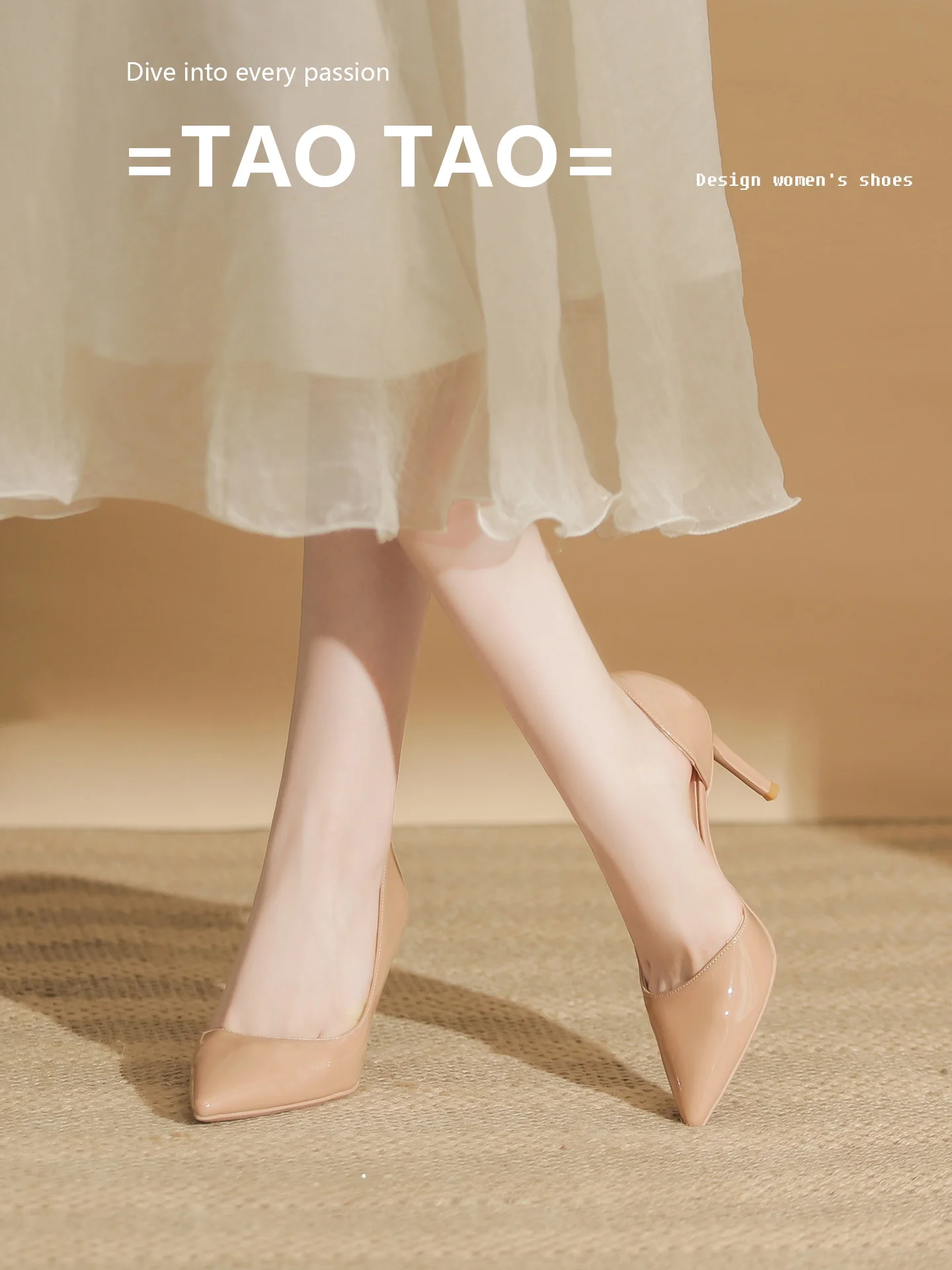 nude-patent-leather-high-heels-thin-heel-pointed-toe-elegant-office-shoes-comfortable-for-commuting-side-open-wedding-shoes