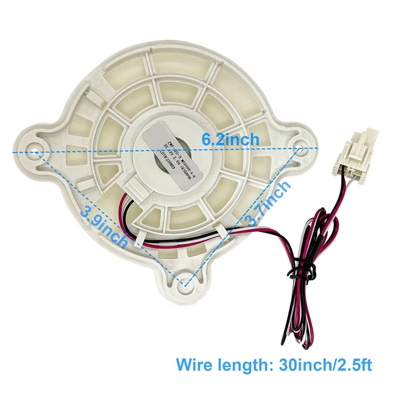A98E-DA31-00287B DC12V الثلاجة المبخر مروحة المحرك للثلاجة مروحة الفريزر DA96-00968A DA31-00334A PS 9494284