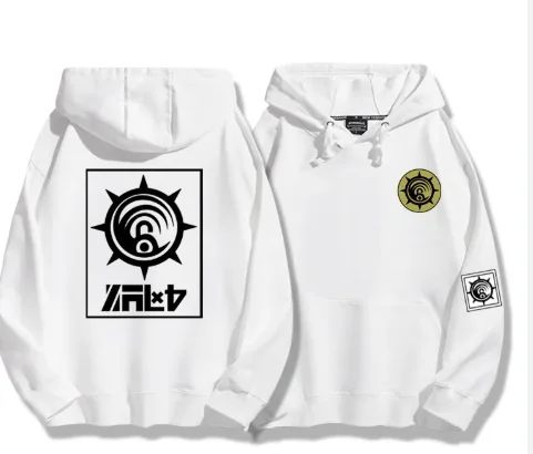 Imagen 2 del producto Sudadera de Anime GACHIAKUTA, sudaderas con capucha con estampado de dibujos animados a la moda Harajuku, producto novedoso, estampado informal de lana, Unisex de gran tamaño y alta calidad