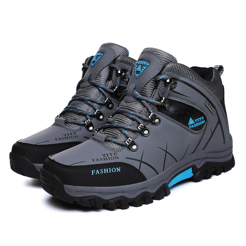 Nuovi uomini scarpe da Trekking arrampicata Trekking uomo Sneakers da esterno in pelle taglia maschile 48 scarpe sportive autunnali