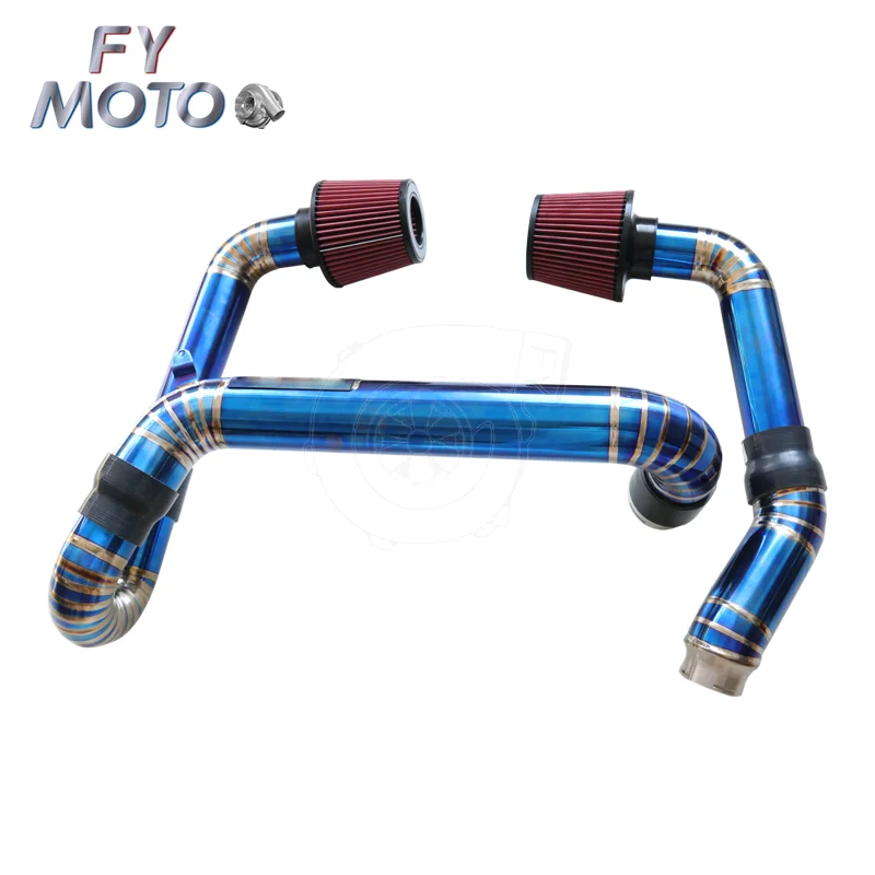 

Performance TITANIUM Front Mount Intake for BM W G80 G82 M3 M4 Competition S58 Blue Color