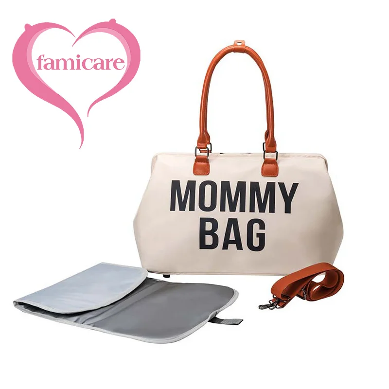 

Mommy Bag Large Capacity Baby Diaper Bags Multifunction Mom Shoulder Handbag Maternity Hospital Tote Bag Baby Care Nappy Items