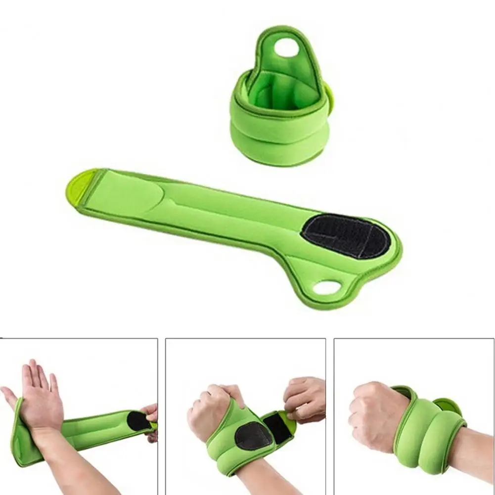 Fitness Equipment Sports Hand Weights Waterproof Wrist Weights Set for Strength Training Ergonomic Design with Thumb Loop