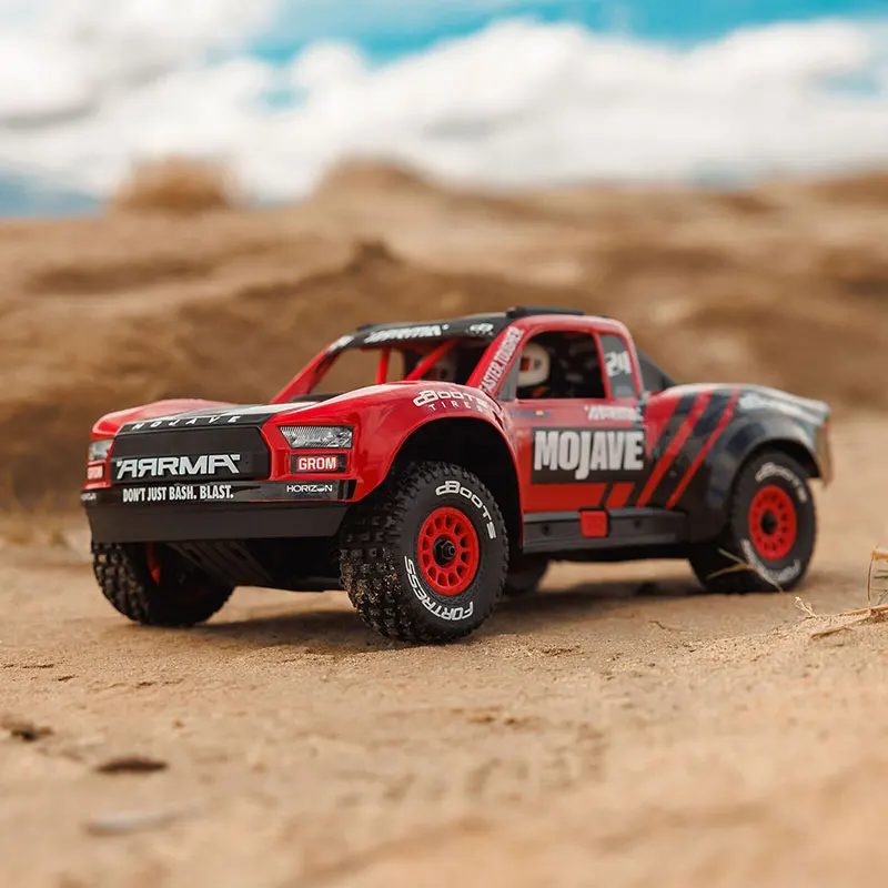 1/16 Mojave Grom 4wd Brushed 2s Lipo Desert Short Course Truck Rtr, Electric Rc Remote Control Offroad Hobby Model Car For Adult