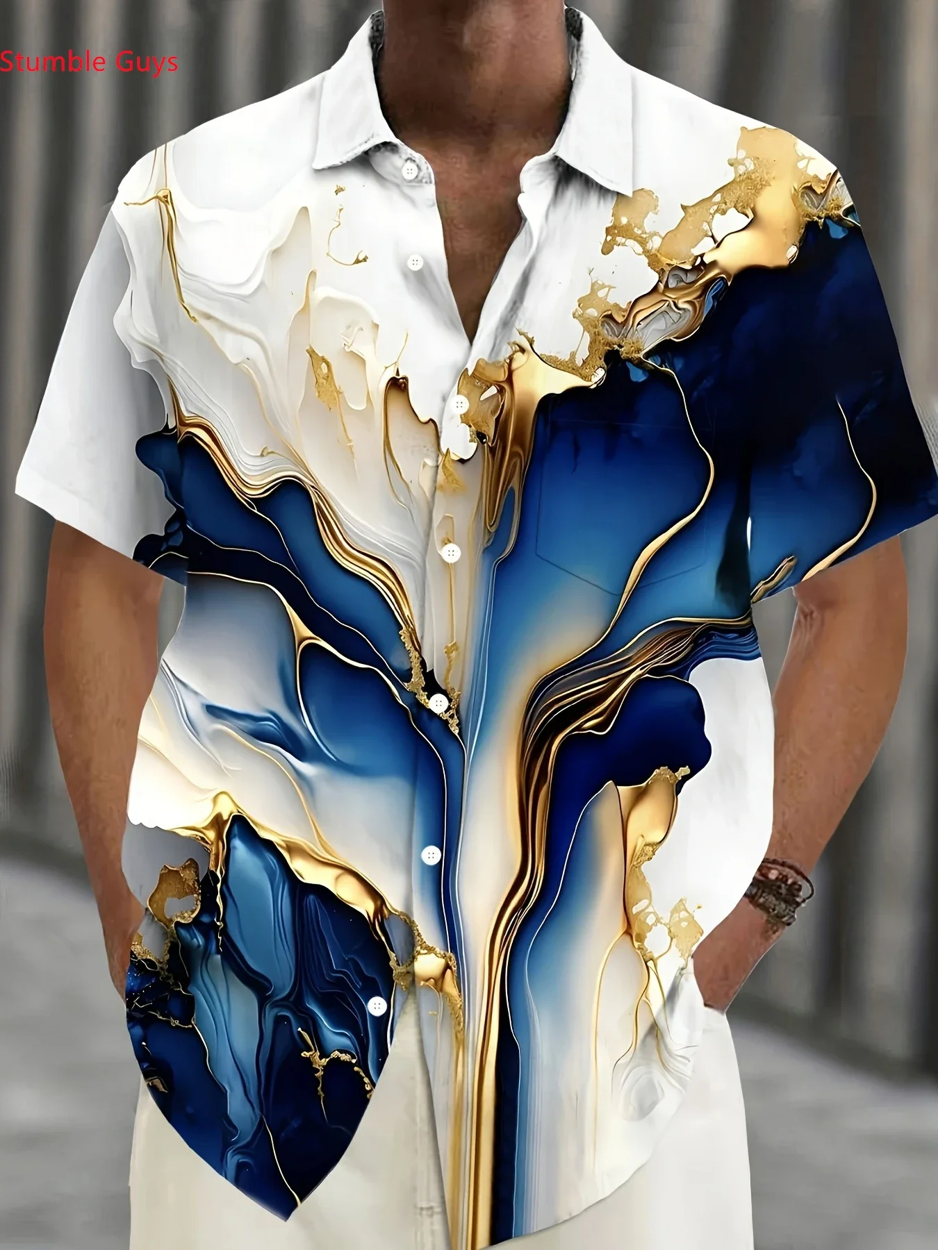 

Summer Casual Man Women Short Sleeve Hawaiian Shirt For Men 2026 Trendy Design Beach Party Print Fashion Vacation Tops