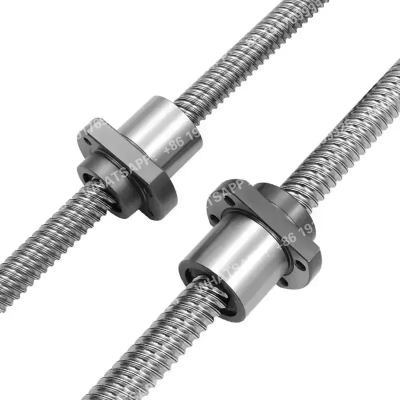 C1 C2 C3 C5 C7 Ballscrew W0400MA-1PY-C3Z1 Ground Rolled Steel Ball Screw L:1000mm + Nut,Standard End Machining,Customized