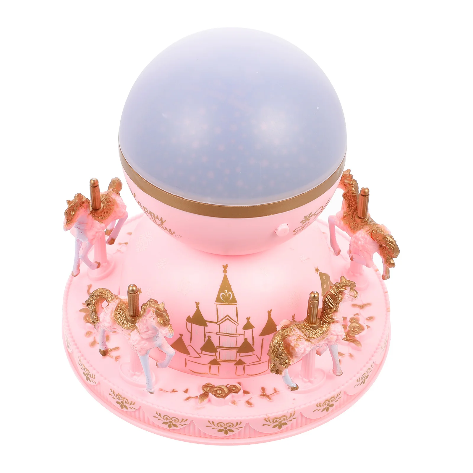 

Carousel Music Box Projection Light Creative Melody Lamp Musical Portable Decoration for Gift Music Box Light Decor