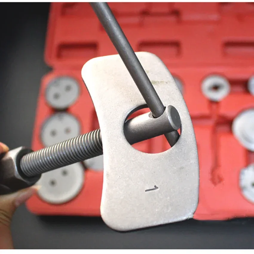New 12PCS/Set Disc Brake Caliper Wind Back Tool Kit with Magnetic Disc Brake Caliper Piston Pad Car Repair Tool Set herramientas