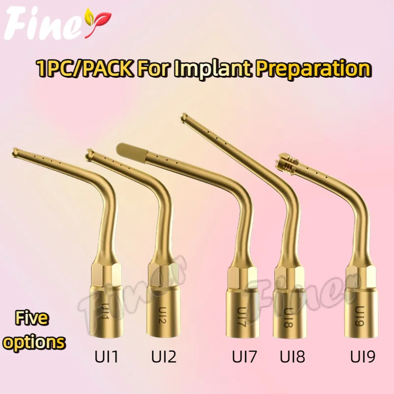 

Finer 1 шт., стоматологические пьезохирургические советы, лифтинг пазух, подготовка Lmplant Ul1 UI2 UI9 UI8 UI7 для Mectron Woodpecker EMS