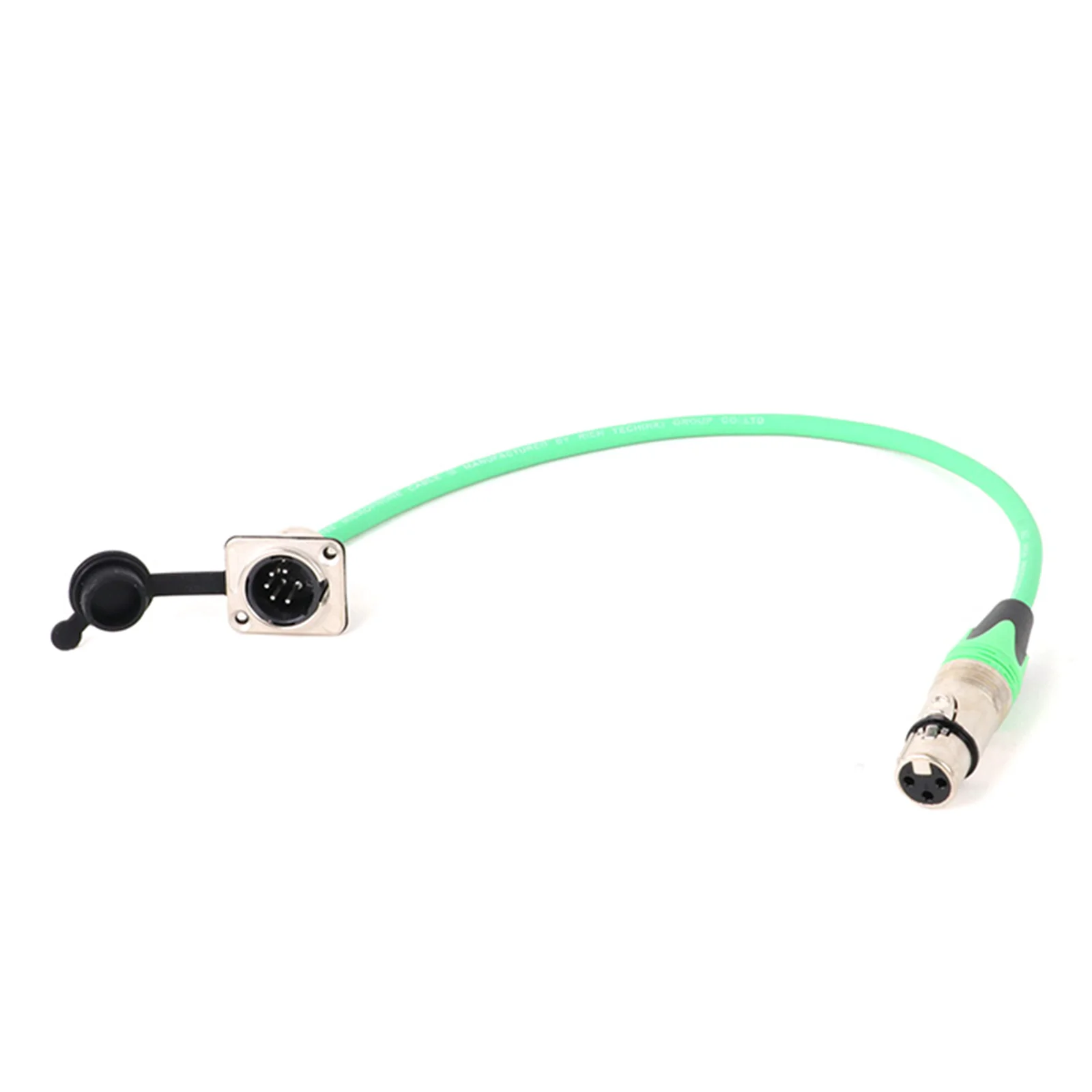 مثبت على لوحة لخلاط الميكروفون ، موصل أنثى 5Pin ، D-Type ، XLR ، محول صوت ، كابل ملون ، أو m-15m