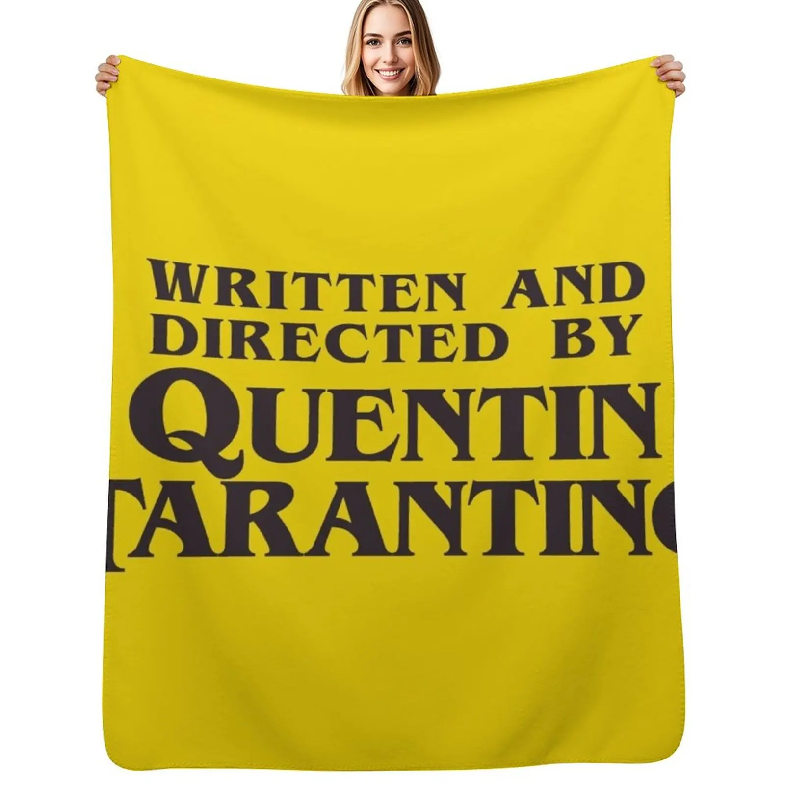written-and-directed-by-quentin-tarantino-throw-blanket-camping-vintage-flannel-furrys-blankets