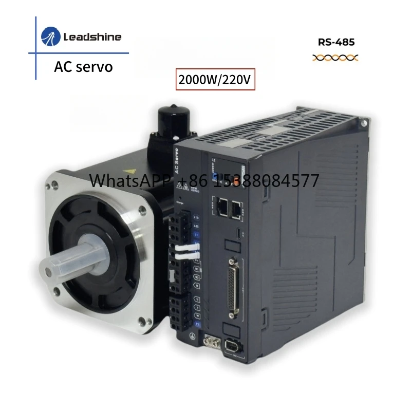 

Hot Sale Leadshine RS485 2KW AC CNC Servo Motor with Drive L6P-2000 Kit Servo Drive Motor Drivers