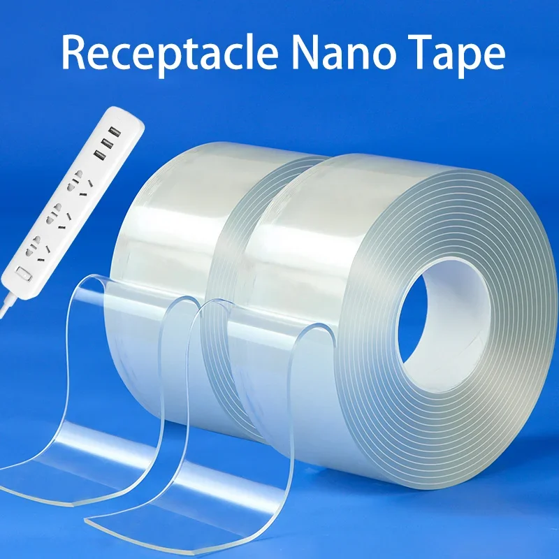 Perfect for Kitchen and Bathroom Double Sided Waterproof Adhesive Tape Versatile Reusable Double Sided Waterproof Adhesive Tape
