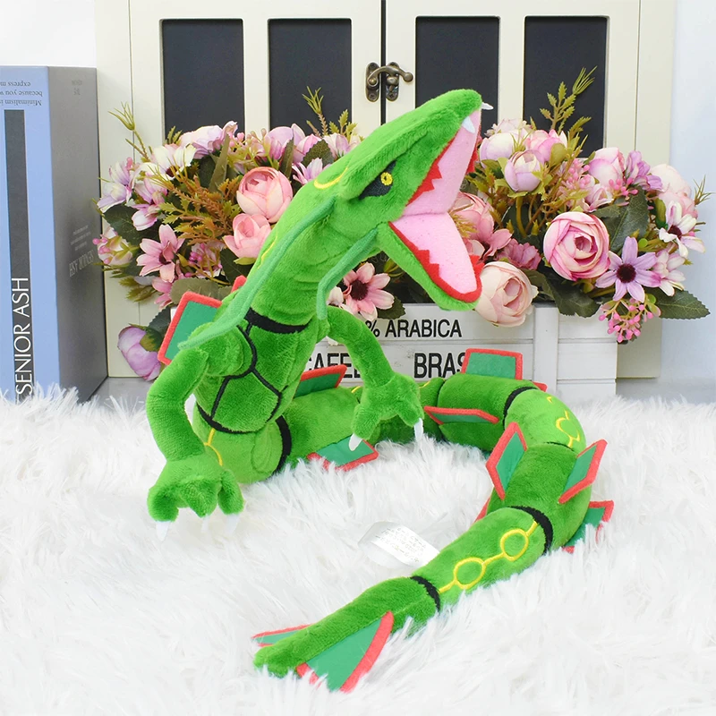 Pokemon Mega Rayquaza Fuse Charizard X Y Plush Toys Pikachu Shiny Gyarados Dragonair Latios Latias Charmander Peluche Dolls