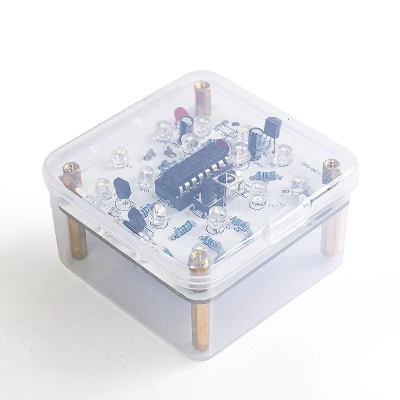 DC 9-12V Night-Light Lamp DIY Kit Nightlight LED Suite Remote Control DIY Electronics Welding Practice Suit