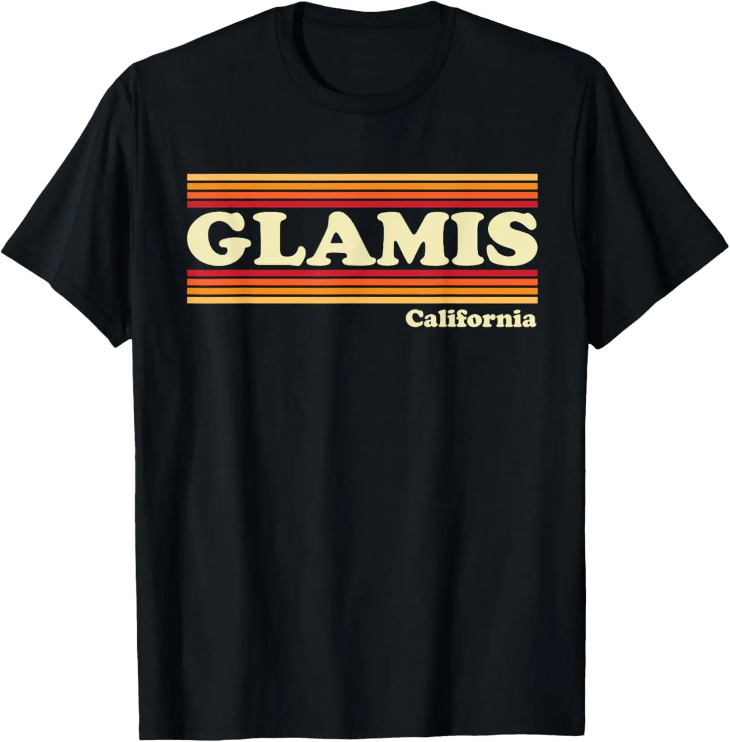 Vintage 1980s Graphic Style Glamis, California T-Shirt