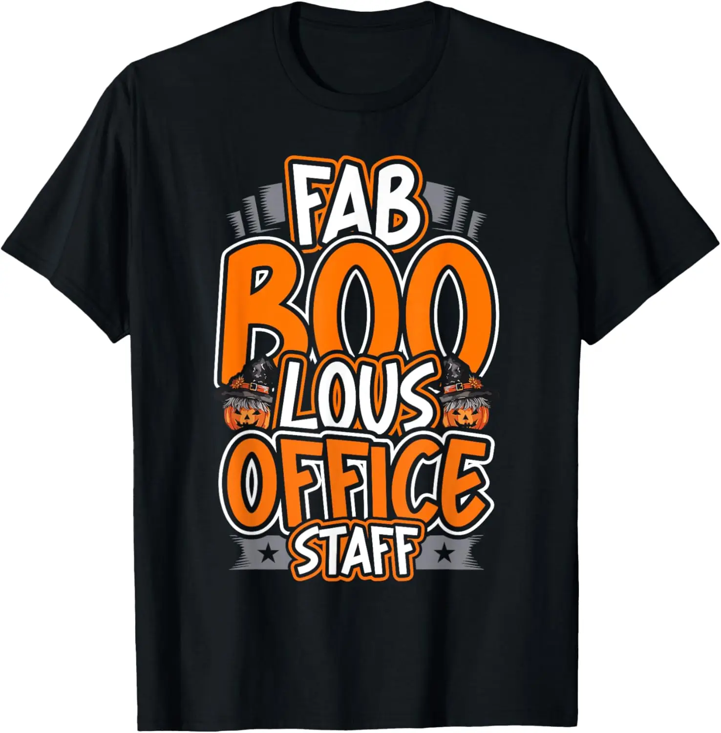 Fab Boo Lous Office Staff Funny Halloween Costume T-Shirt