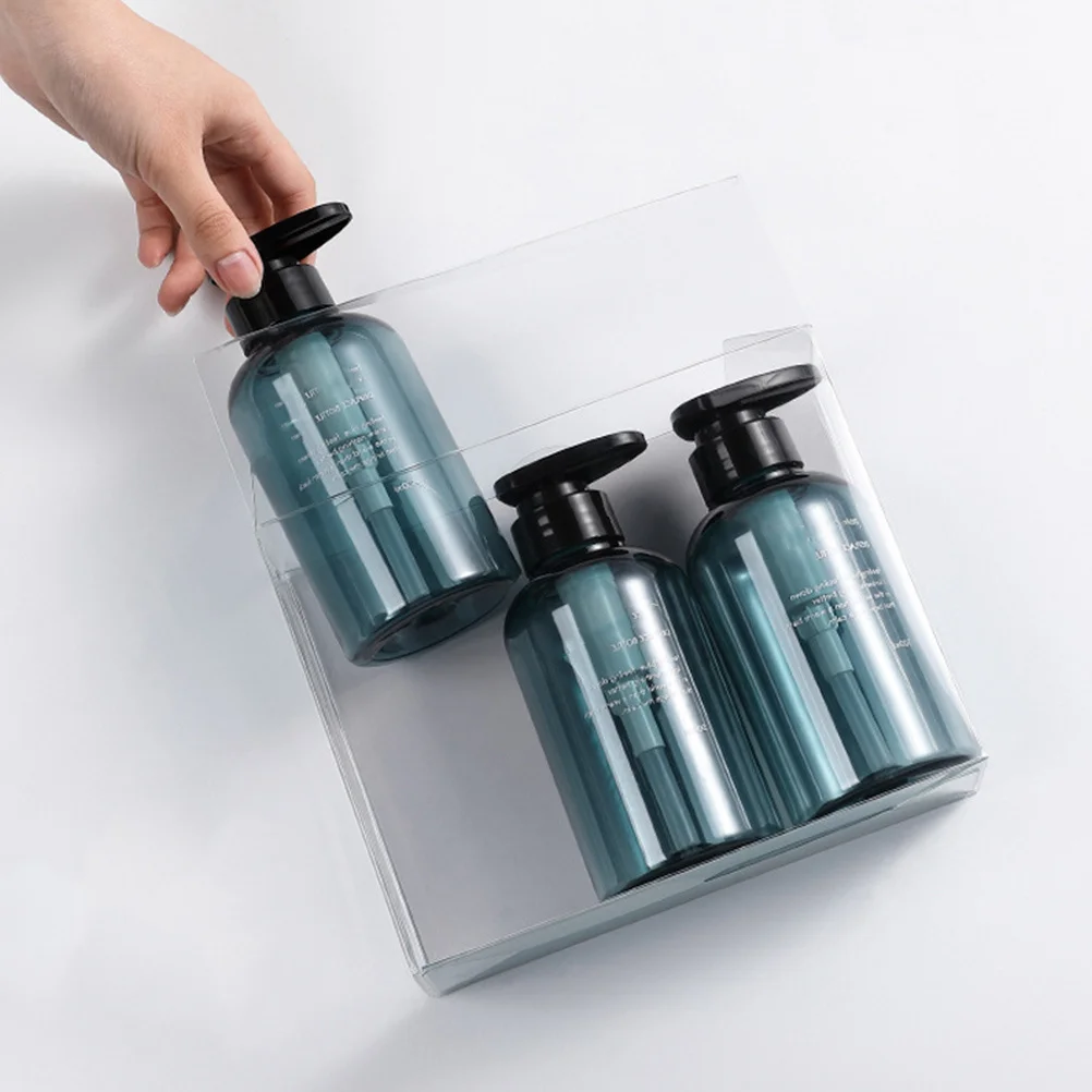 

3 Pcs Empty Bottle with Pump Body Oil Dispenser Lotion Dispensing Pumps Bottles for Liquids Wash Press