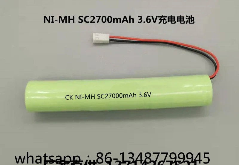 Leak detector 712-202-CN41 battery NI-MH SC2700mAh 3.6V battery