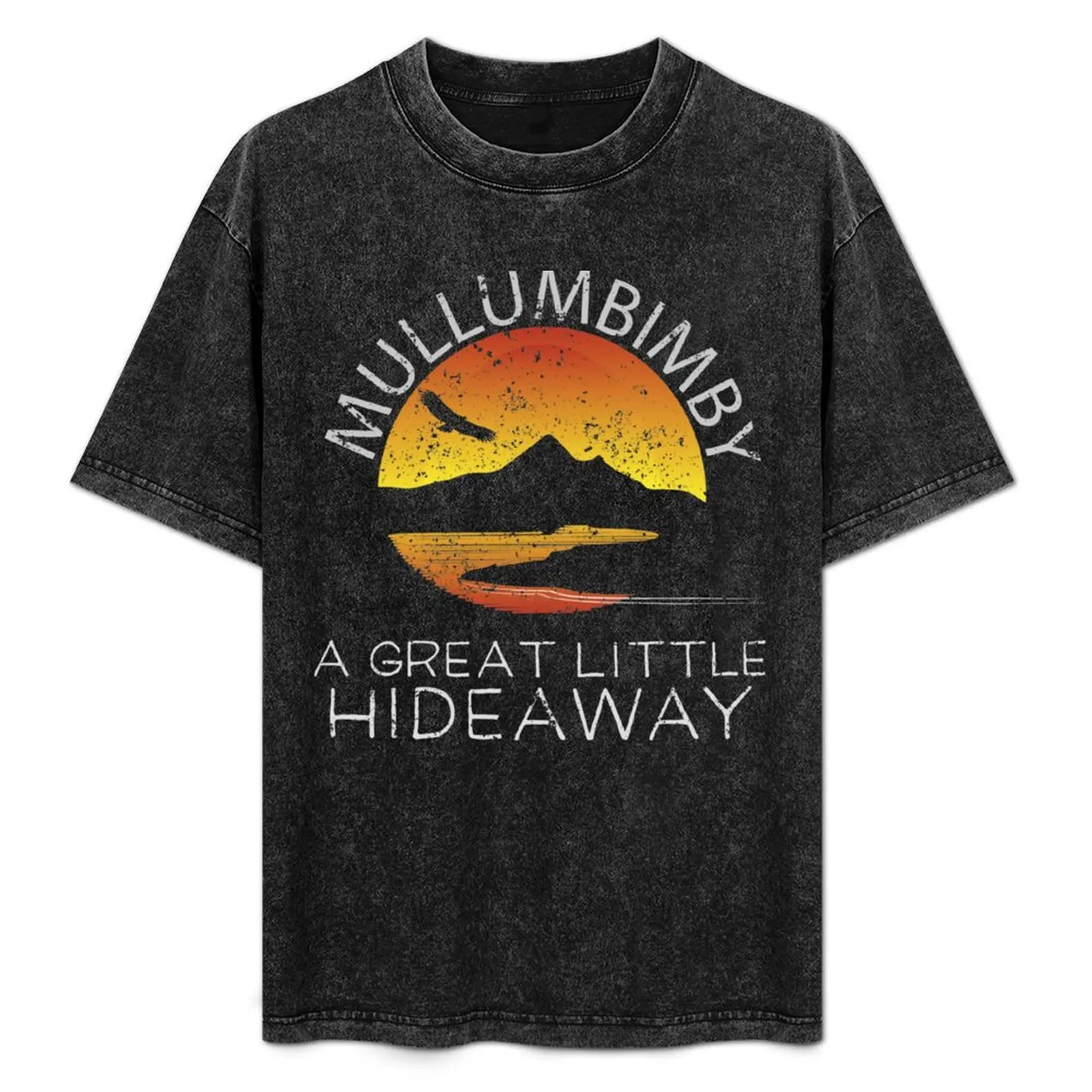 Mullumbimby A Great Little Hideaway T-Shirt kawaii clothes plus size clothes men workout shirt