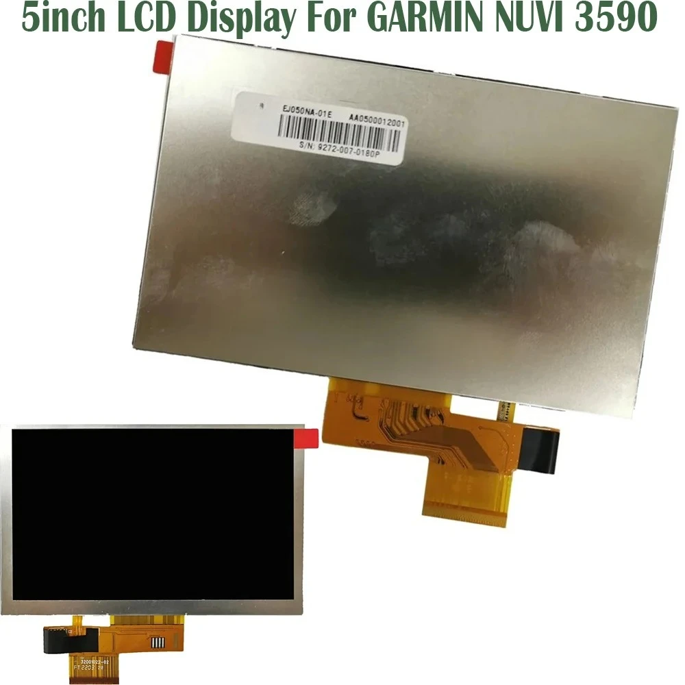 

5-дюймовый ЖК-дисплей для GARMIN NUVI 3590, автомобильный DVD-радио, GPS-навигация, ремонт экрана EJ050NA-01E
