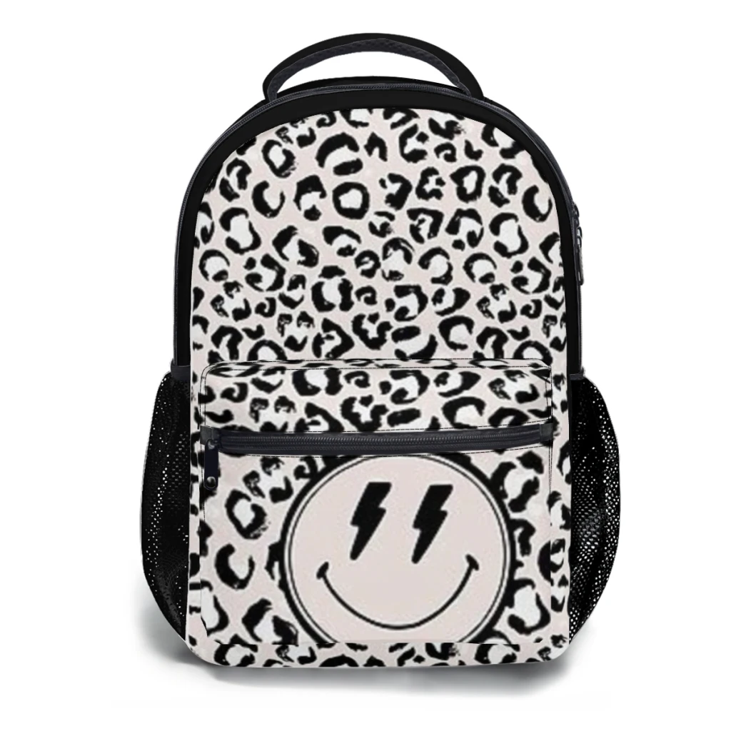 Mochila De estética Preppy de gran capacidad, bolsa de libros de moda, multibolsillos ajustables, 17 pulgadas