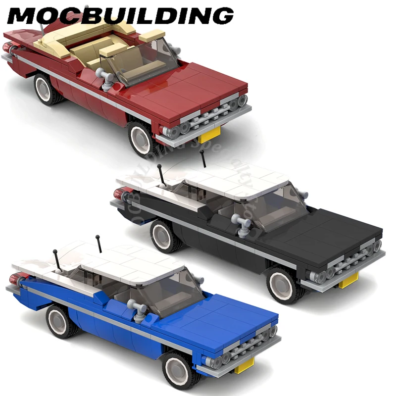 

Car Model City Vehicle Town Classic MOC Building Blocks Brick Toys Construction Gift Christmas Present